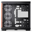 JONSBO TK‑4 Wood PC‑Geh&auml;use, Midi‑Tower, ATX, Tempered Glass - schwarz image number null