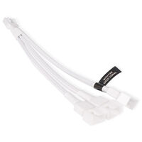Alphacool Y-Splitter 4-pin to 3x 4-pin PWM 15cm - white