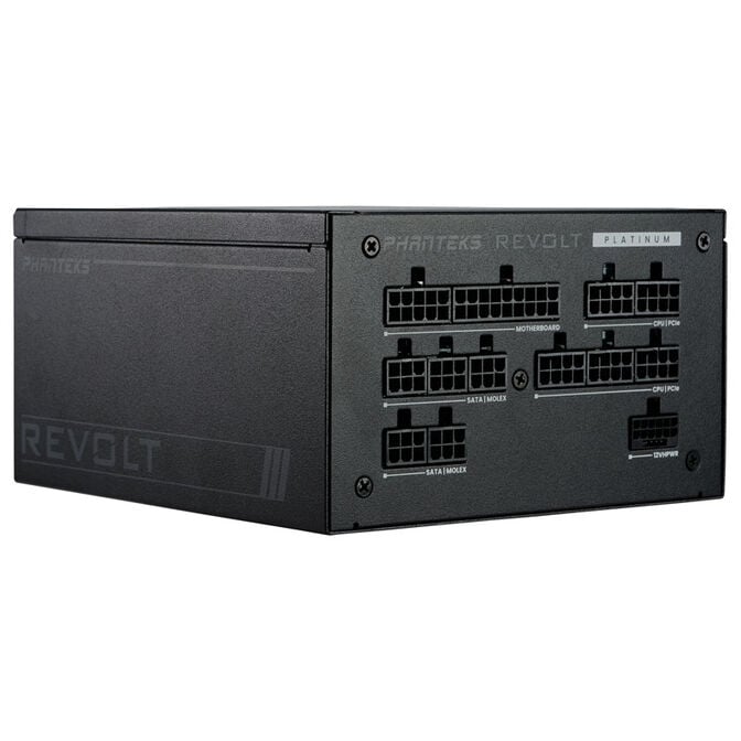 Phanteks Revolt 1200W Platinum, ATX 3.0, PCIe 5.0, vollmodular - 1200 Watt, schwarz image number 5