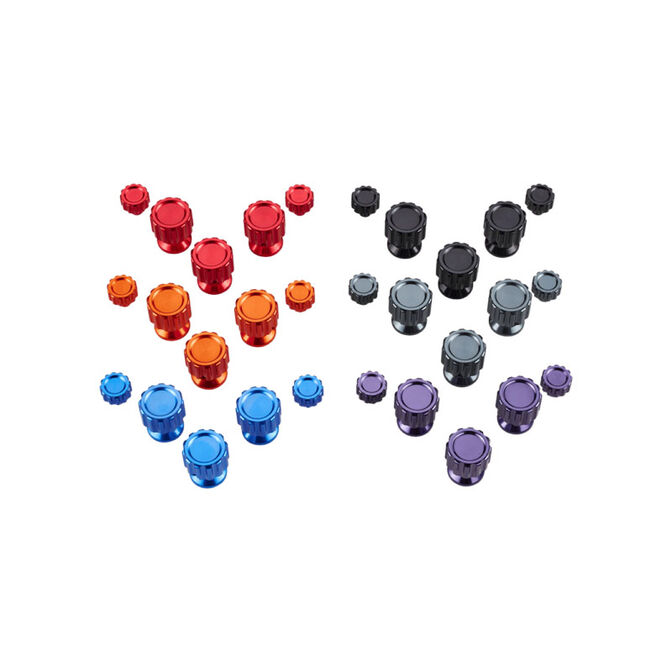Asetek SimSports Aluminum Button Color Kit - 6 Farben image number 1