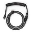 Glorious Coiled Cable Phantom Black, USB-C to USB-A, 1.37m - black image number null
