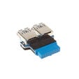 InLine Adapter internal USB 3.0 to external USB 3.0 - board image number null