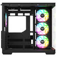 Thermaltake View 380 WS ARGB PC Case, Mid Tower, ATX, ARGB, Tempered Glass - Black image number null