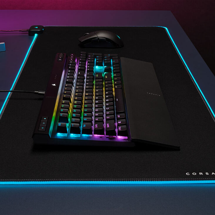Corsair K70 RGB Pro optisch-mechanische Gaming-Tastatur, Corsair OPX - schwarz image number 8