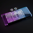 Alphacool Core Geforce RTX 5080/5070 Ti Solid Core GPU Wasserk&uuml;hler, ARGB, mit Backplate - Acryl image number null