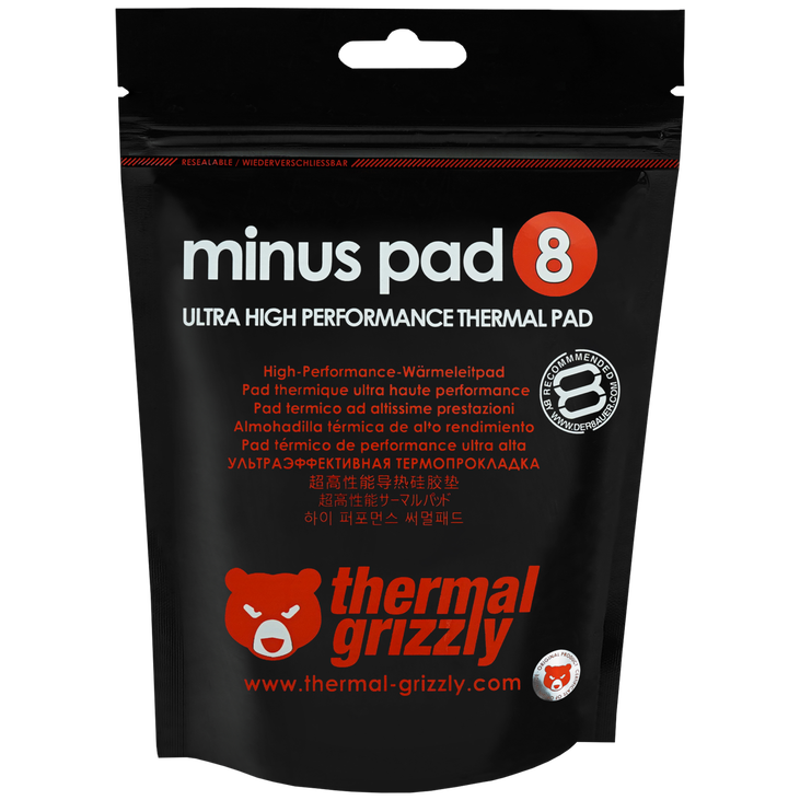 Thermal Grizzly Minus Pad 8 - 100 x 100 x 3,0 mm image number 3
