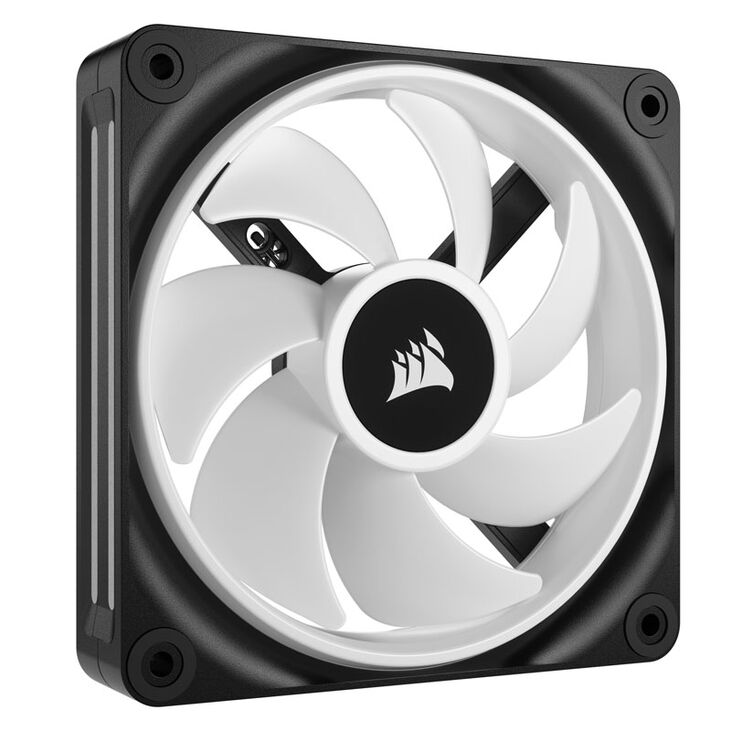 Corsair iCUE LINK QX120 RGB Series, PWM Lüfter, 3er Pack inkl. RGB-Controller - 120mm, schwarz, Star image number 2