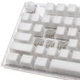 Ducky One 3 Aura White TKL Gaming Tastatur, RGB LED - Kailh Jellyfish Y (US) image number null