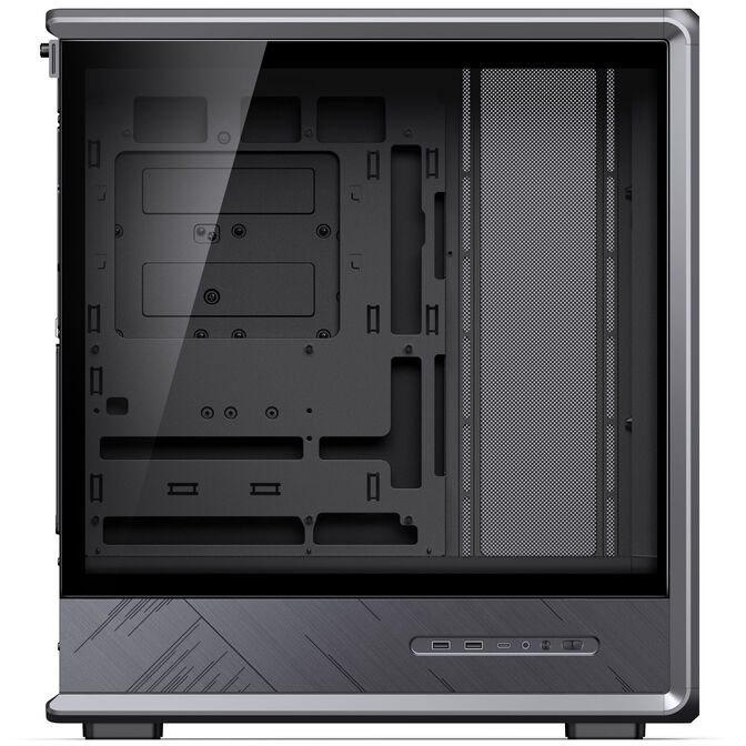 Jonsbo D401 PC-Geh&auml;use, Midi-Tower, ATX, Tempered Glass - schwarz image number 7
