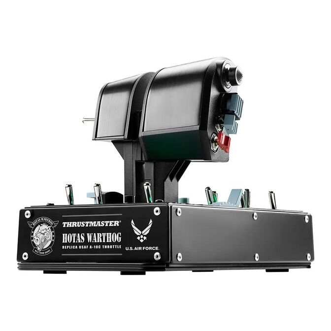 Thrustmaster HOTAS WARTHOG MKII HOTAS-System, Hall-Effekt, 16-Bit, 1:1-Replikat - schwarz image number 4