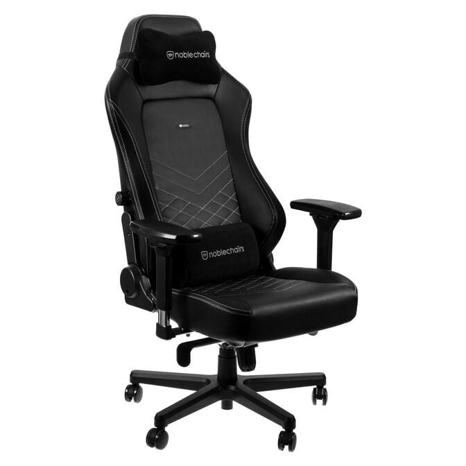 noblechairs HERO Gaming Chair - Black/Platinum-White image number 7