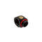 Bitspower Adapter 90 Grad G1/4 Zoll AG auf G1/4 Zoll IG - carbon schwarz