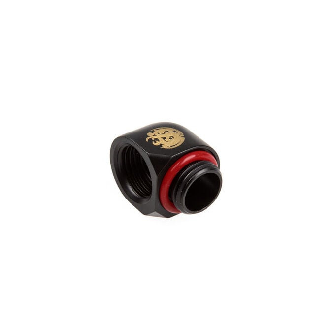 Bitspower Adapter 90 Grad G1/4 Zoll AG auf G1/4 Zoll IG - carbon schwarz image number 0