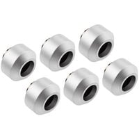 Optimus Hardtube Fitting, 12 mm, 6er Pack mit Werkzeug - silber