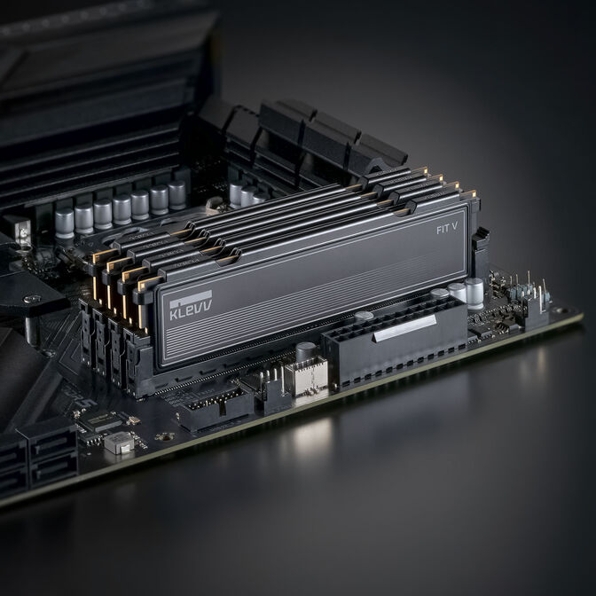 KLEVV FIT V DDR5-6000 RAM, CL30, XMP 3.0 & EXPO - 32 GB Dual-Kit, schwarz image number 12