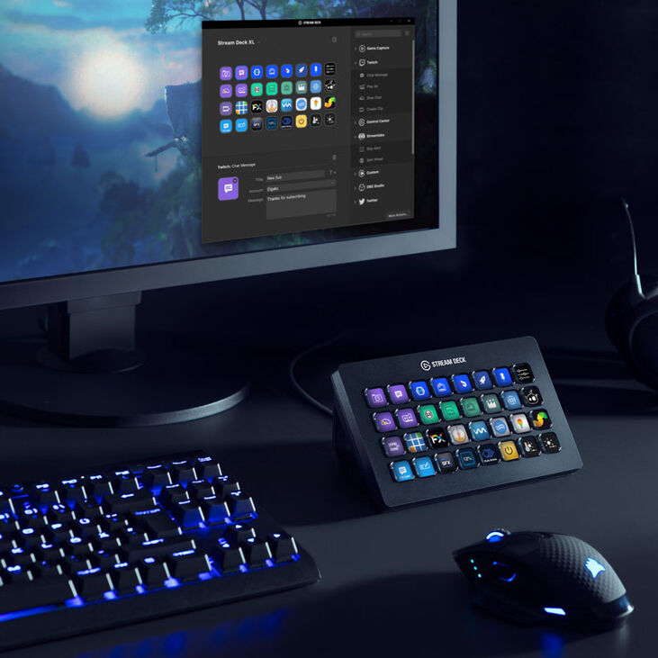 Elgato Stream Deck XL, 32 LCD keys image number 6
