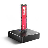 AXAGON ADSA-M2C Dual NVMe M.2 SSD-Dockingstation, USB-C 10 Gbit/s, Klonfunktion