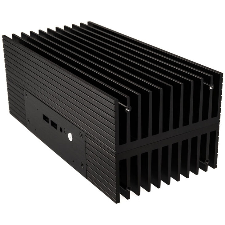 Akasa Turing Fanless UCFF-Gehäuse (Intel NUC), OEM - schwarz image number 2