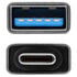 AXAGON USB-C 3.1 M to USB-A F Adapter, Aluminium - black image number null