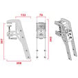 Virpil Controls Desk Mount - schwarz, L image number null