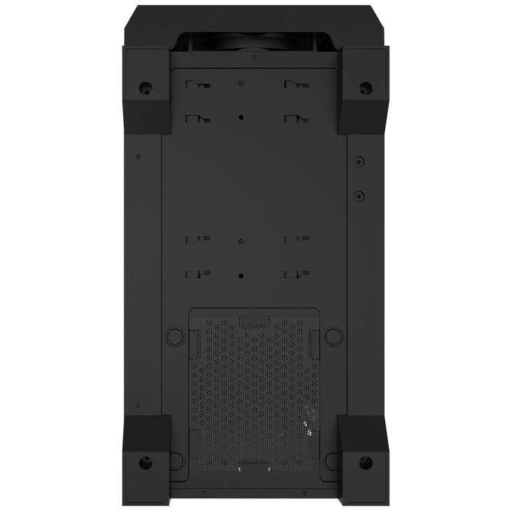 Montech AIR 100 LITE PC Case, Mid Tower, Micro-ATX, Tempered Glass - Black image number 5
