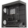 HAVN HS 420 VGPU PC Case, Mid Tower, E-ATX, Tempered Glass, PCIe 5.0 Riser Cable - Black image number null