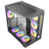 Antec C5 Computer Case, Mid-Tower, ATX, RGB, Tempered Glass - black image number null