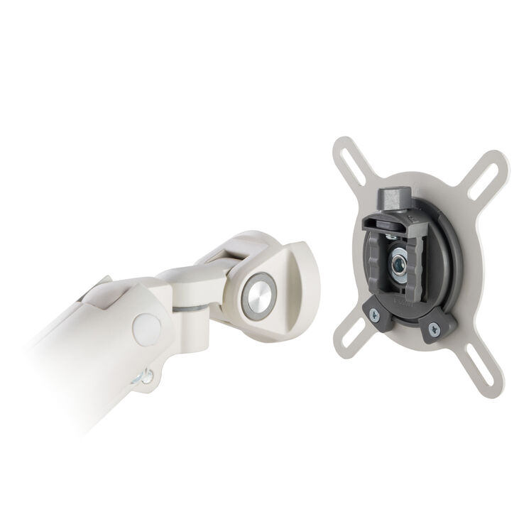 Alterzone Arm Duo USB Aluminium Monitorhalterung - weiß, 2x USB-Typ-A image number 16
