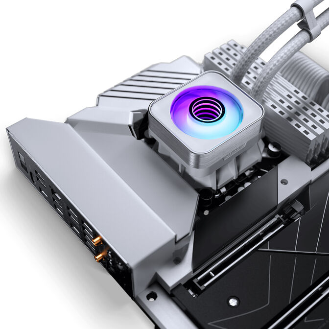 Phanteks GLACIER ONE 360D30 X2 DRGB AiO Water Cooling - 360mm, white image number 2