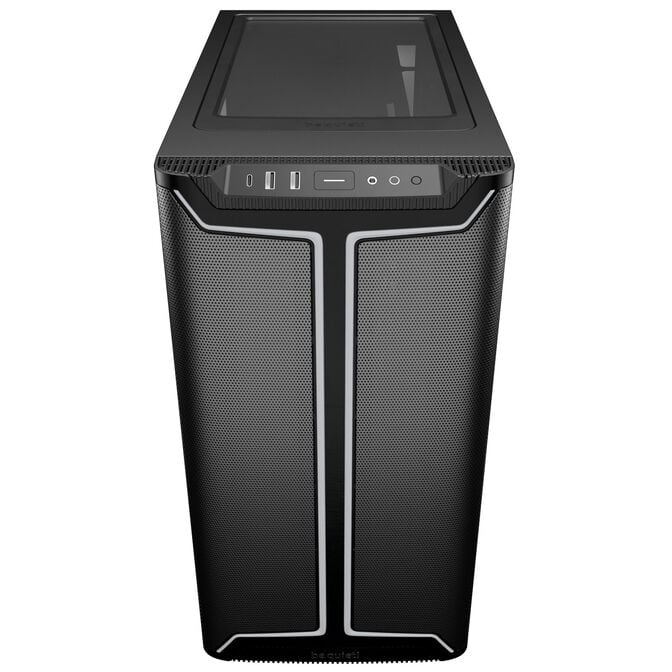 be quiet! Pure Base 501 DX PC Case, Mid Tower, ATX, ARGB, Tempered Glass - black image number 2
