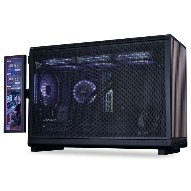 Lian Li "Visual Upgrade Kit" Strimer Wireless 24-Pin RGB Mainboardkabel, Controller + 12V-2x6 GPU-Kabel Wide & 8.8 Universal Screen - schwarz image number 28