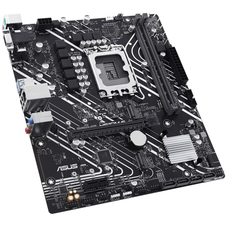 ASUS Prime H610M-E-CSM, Intel H610 motherboard - LGA1700 socket, DDR5 image number 1