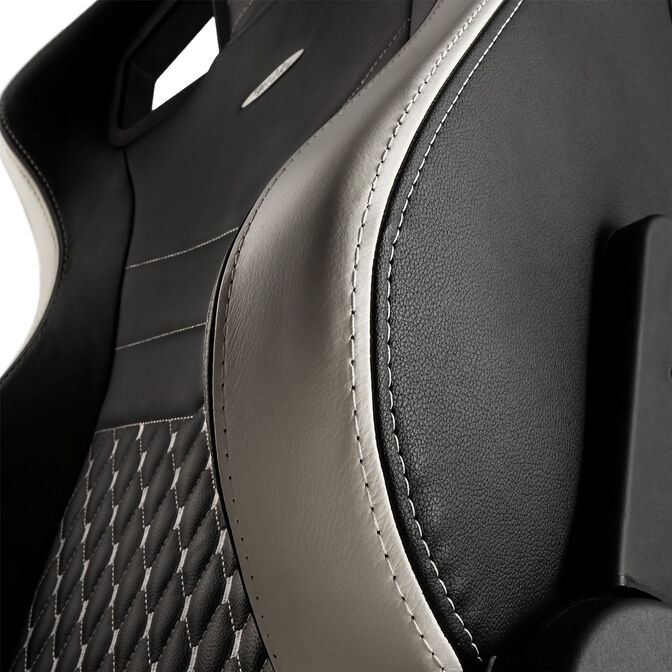 noblechairs EPIC Echtleder Gaming Stuhl - schwarz/wei&szlig;/rot image number 7