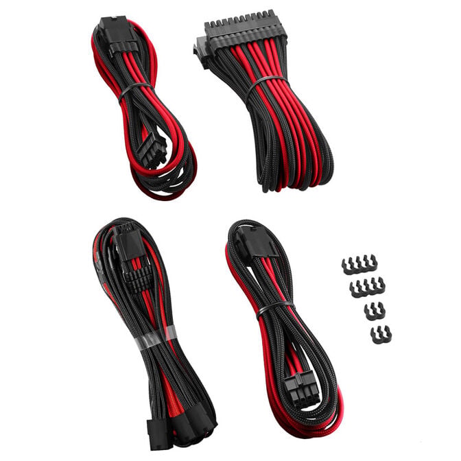 CableMod PRO ModMesh 12VHPWR Cable Extension Kit - schwarz/rot image number 0