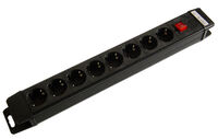 Brennenstuhl Power Strip Premium 8-way - black