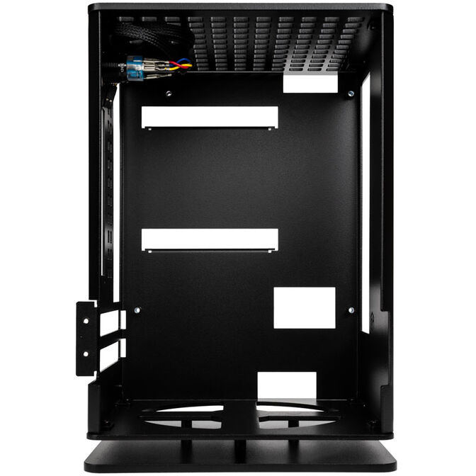 HGC Osmi 3.1 Aluminium Mini-ITX Geh&auml;use - schwarz image number 6