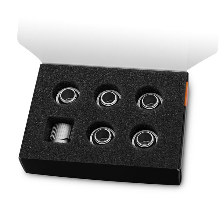 EK Water Blocks EK-Quantum Torque STC 10/13 - 6er-Pack, Satin Titanium image number 1