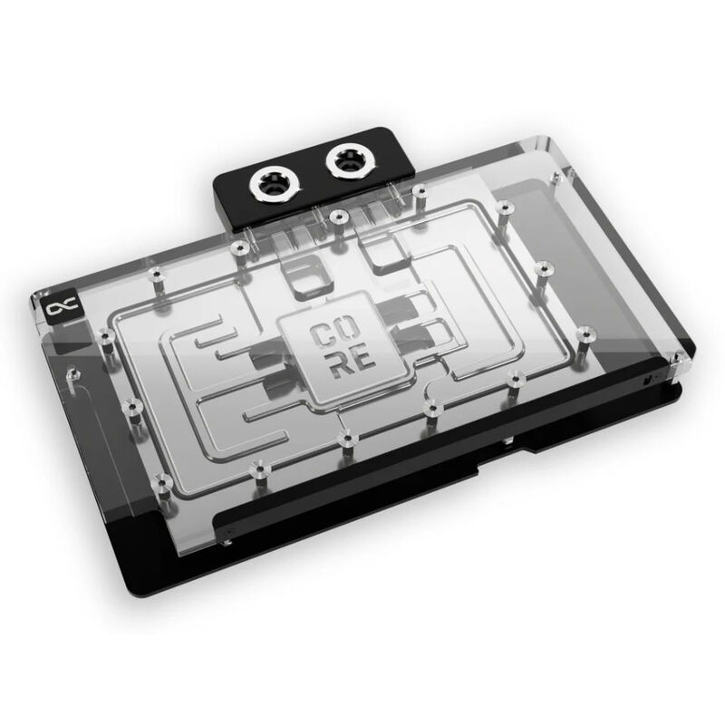 Alphacool Core Geforce RTX 5080 und 5070 Ti TUF GPU Wasserkühlung, ARGB, mit Backplate - Acryl