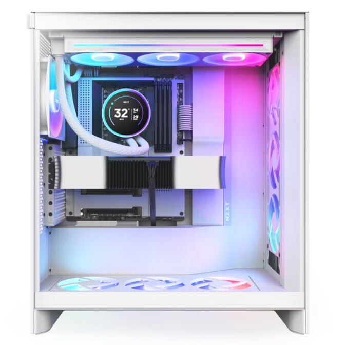 NZXT Kraken Elite 360 RGB AiO Water Cooling - 360mm, white image number 4