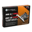 SilverStone SST-ECU05, 1x USB3.1 Typ-C + 2x USB3.0 + 2x intern USB3.0 - PCIe image number null