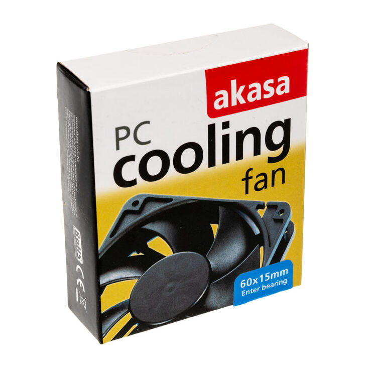 Akasa Lüfter AK-6015MS - 60mm, schwarz image number 4