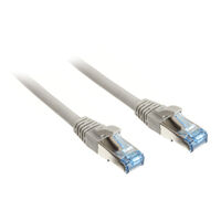 InLine Patchkabel Cat.6A, S/FTP (PiMf), 500MHz, grau - 1,5m