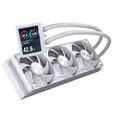 CORSAIR NAUTILUS II 360 RS LCD AiO Water Cooling, 3.5-Inch LCD, FlowDrive 2S, RS II Fans - 360mm, White image number null