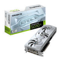 GIGABYTE GeForce RTX 5070 Ti Eagle OC Ice SFF 16G, 16384 MB GDDR7