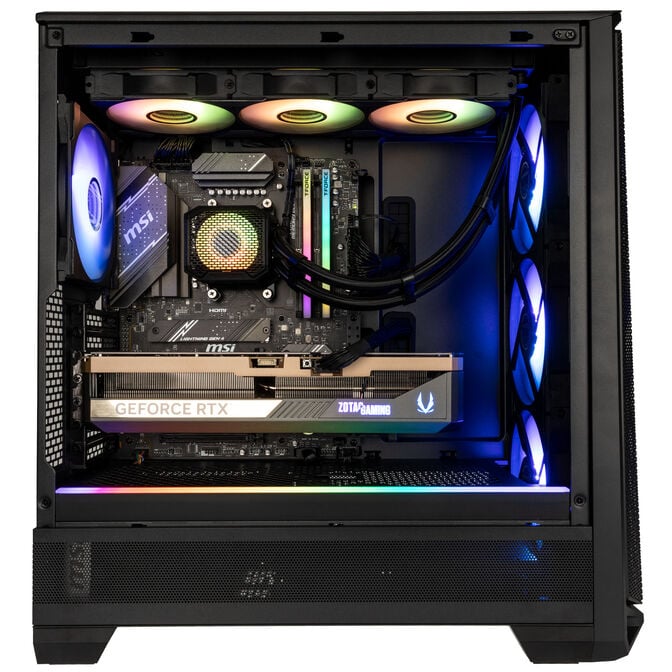 Gaming-PC Cosmic Pulse, AMD Ryzen 7 9800X3D, RTX 5080 - Fertig-PC image number 2
