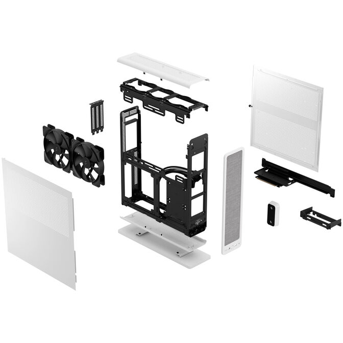 Fractal Design Ridge Mini-ITX Tower, PCIe 4.0 - white image number 9