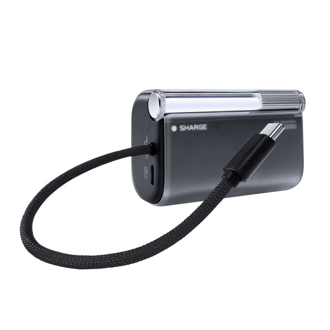 SHARGE Flow3 5700 mah Powerbank - Black image number 3