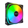Montech AX120 PRO PWM L&uuml;fter, ARGB - 3er-Pack, 120mm, schwarz image number null