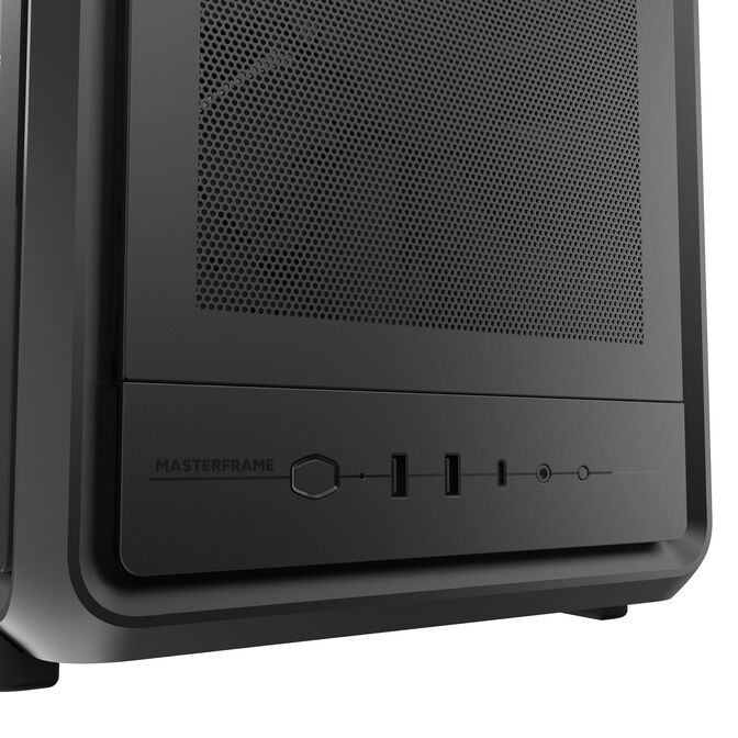 Cooler Master MasterFrame 500 Mesh PC-Geh&auml;use, Midi-Tower, E-ATX, Tempered Glass - schwarz image number 3