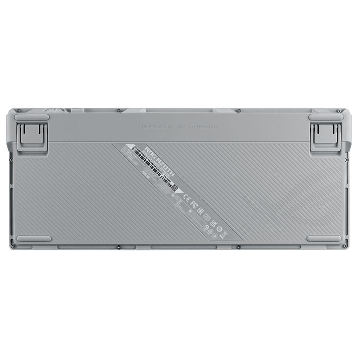 ASUS ROG Azoth Wireless Gaming Keyboard, Hot-Swap, OLED Display - ROG NX Switches, white image number 5